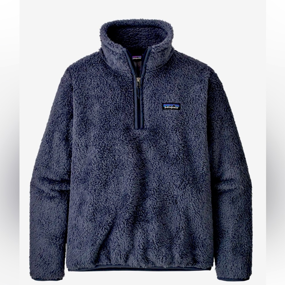 Patagonia Women's Los Gatos Fleece 1/4-Zip Smolder Blue small